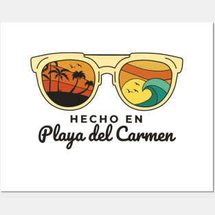 Sunglasses retro sunset Posters and Art